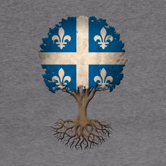 Tree of Life with Quebec Flag by jeffbartels